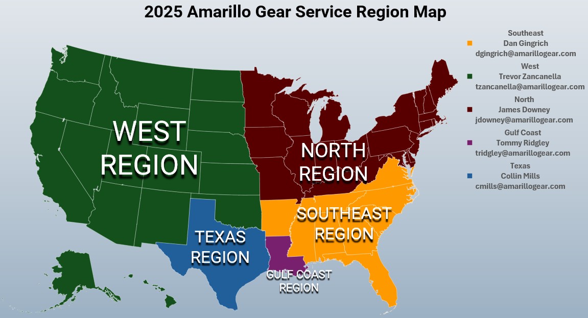 North American Sales Regions